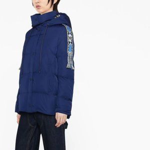 Etro  2022/23  RUNWAY  Navy Puffer Down Jacket Piumino Beatrice Size 44 ITALIAN